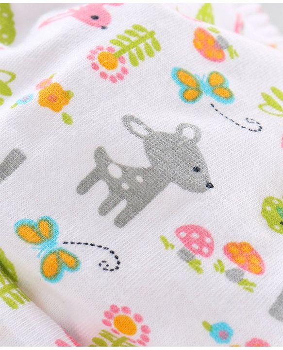 Babyhug 100% Cotton Antibacterial Panties Pack of 3 - Multicolour