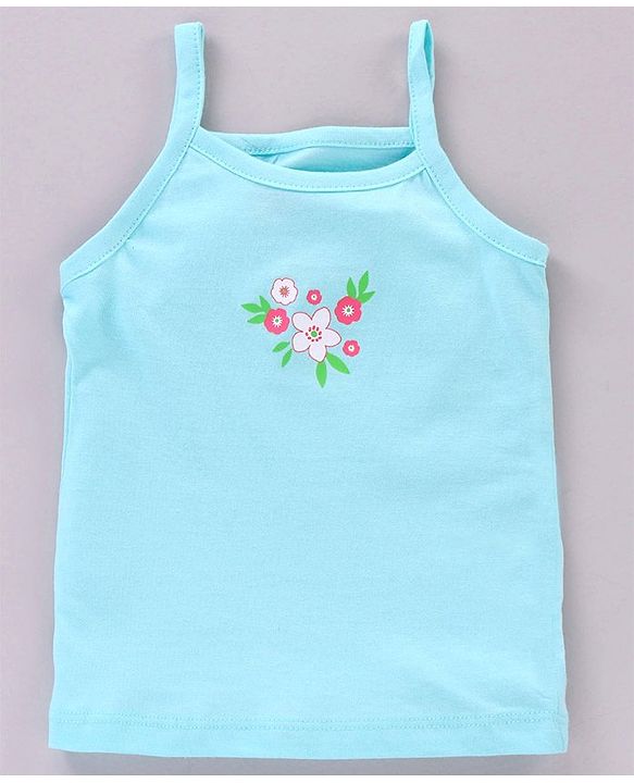 Babyhug 100% Cotton Antibacterial Slips Flower Print Pack Of 3 -Pink Blue