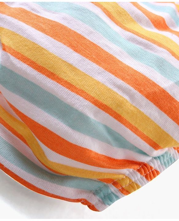 Babyhug Antibacterial Cotton Briefs Printed Pack of 5- Multicolor
