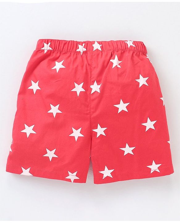 Babyhug Cotton Woven Boxers Printed Pack of 3- Multicolor
