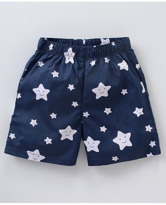 Babyhug Cotton Woven Boxers Printed Pack of 3- Multicolor