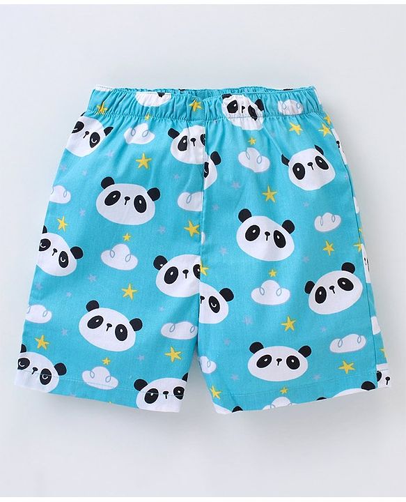 Babyhug Cotton Woven Boxers Printed Pack of 3- Multicolor