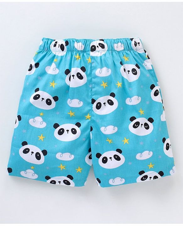 Babyhug Cotton Woven Boxers Printed Pack of 3- Multicolor