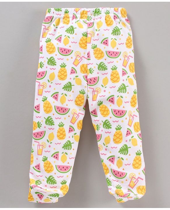 Babyhug Bootie Leggings Multiprint Pack of 3 - Multicolor