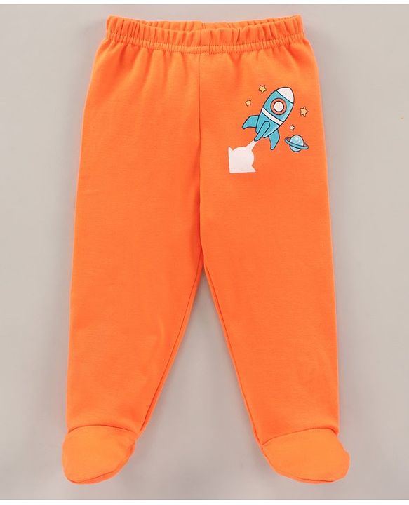 Babyhug Bootie Leggings Multiprint Pack of 3 - Multicolor