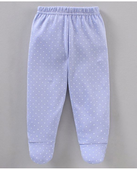 Babyhug Full Length Cotton Bootie Leggings Floral & Dot Print Pack Of 3- Multicolor