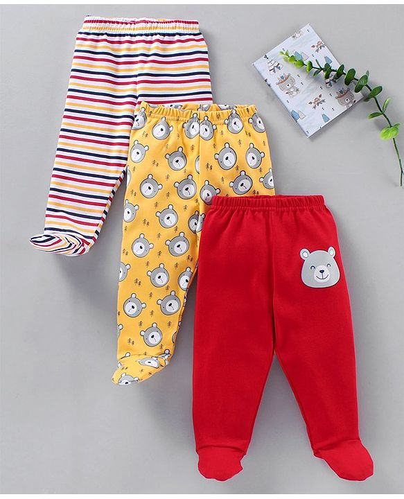 BABYHUG BOOTIE LEGGINGS PACK OF 3