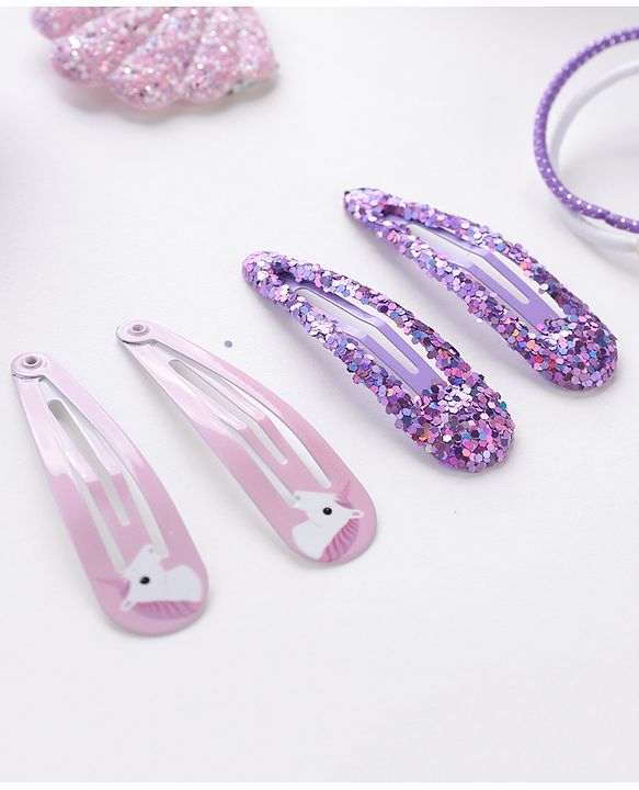 Babyhug Free Size Hair Accessories Combo Set - Multicolor
