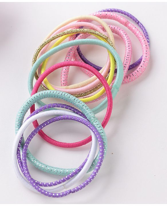 Babyhug Free Size Hair Accessories Combo Set - Multicolor