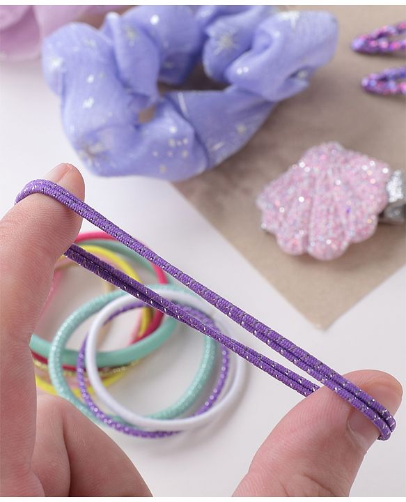 Babyhug Free Size Hair Accessories Combo Set - Multicolor