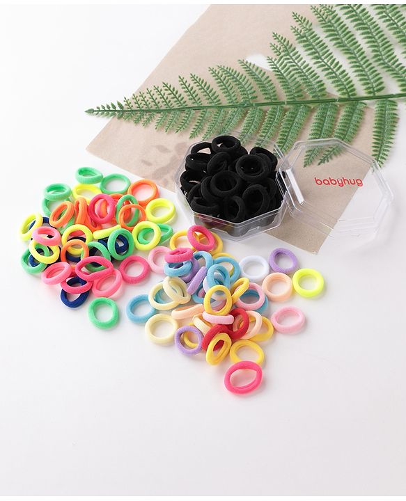 Babyhug Free Size Rubber Bands Sets - Multicolor