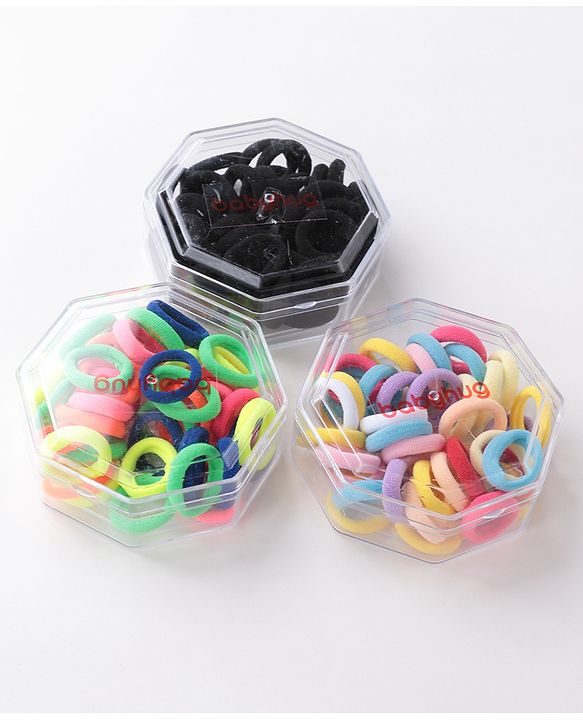 Babyhug Free Size Rubber Bands Sets - Multicolor