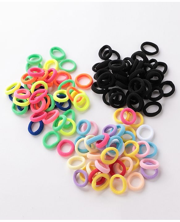 Babyhug Free Size Rubber Bands Sets - Multicolor