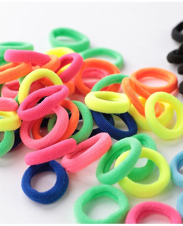 Babyhug Free Size Rubber Bands Sets - Multicolor