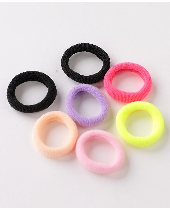 Babyhug Free Size Rubber Bands Sets - Multicolor