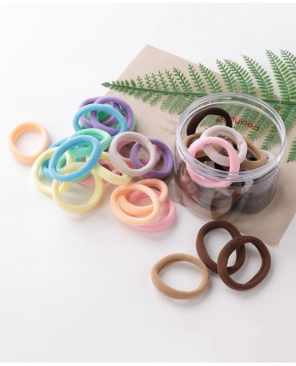 Babyhug Free Size Rubber Bands Sets of 2 - Multicolor