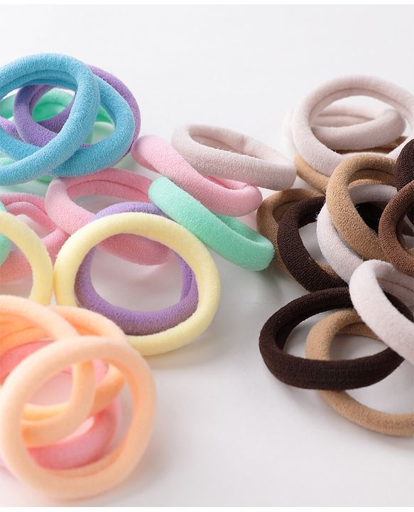 Babyhug Free Size Rubber Bands Sets of 2 - Multicolor
