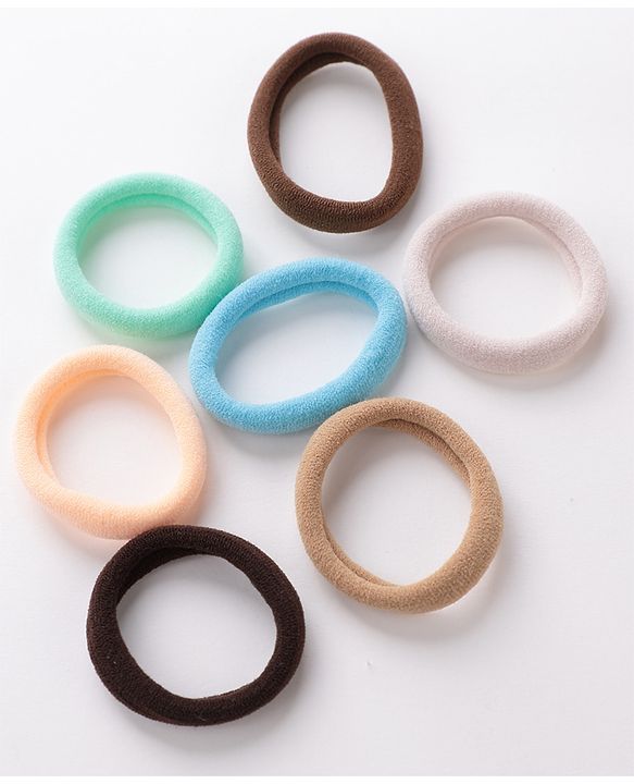 Babyhug Free Size Rubber Bands Sets of 2 - Multicolor
