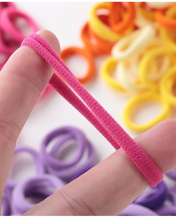 Babyhug Free Size Rubber Bands Sets of 3 - Multicolor