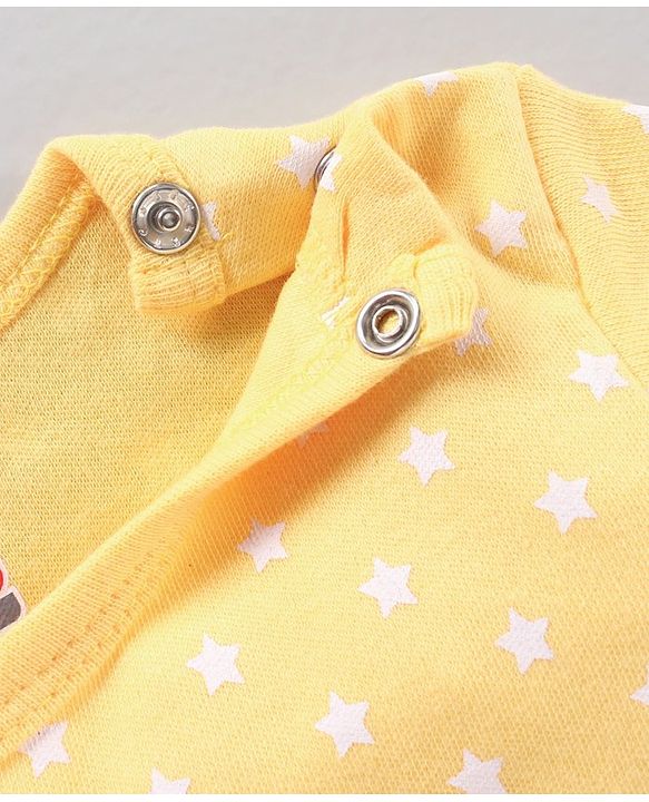 Babyhug 100% Cotton Half Sleeve Onesies Airplane Print Pack of 3 - Multicolor