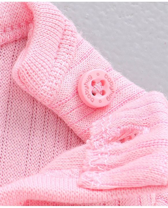 Babyhug Full Sleeves Thermal Vest - Pink