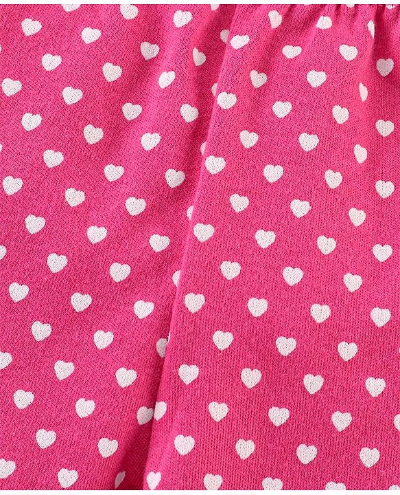 Babyhug Footed Stripes & Printed Bootie Leggings Pack of 3 - Multicolor