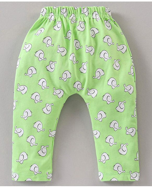 Babyhug Diaper Leggings Multi Print Pack Of 3 - Multicolor