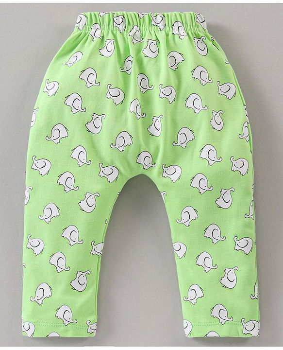 Babyhug Diaper Leggings Multi Print Pack Of 3 - Multicolor