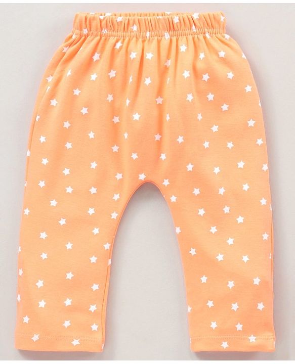 Babyhug Cotton Full Length Diaper Pants Pack of 3 - Multicolour
