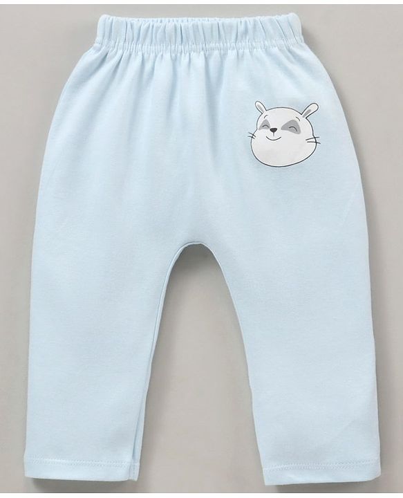 Babyhug Cotton Full Length Diaper Pants Pack of 3 - Multicolour