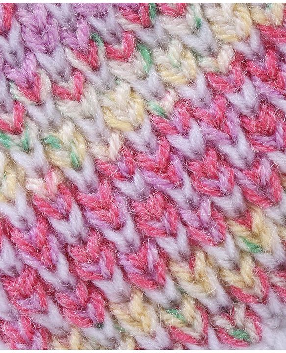 Babyhug Woollen Cap  Multicolour - Diameter 11.5 cm