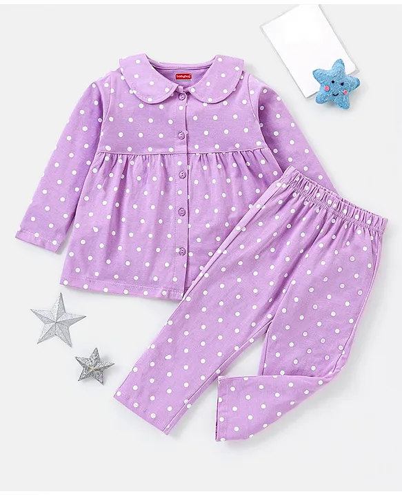 Baby girl shop night suit design