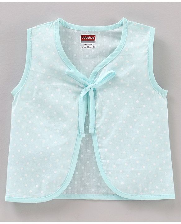 Babyhug 100% Cotton Jhabla Mutiprint Pack of 5 Polka Dots Print - Multicolour