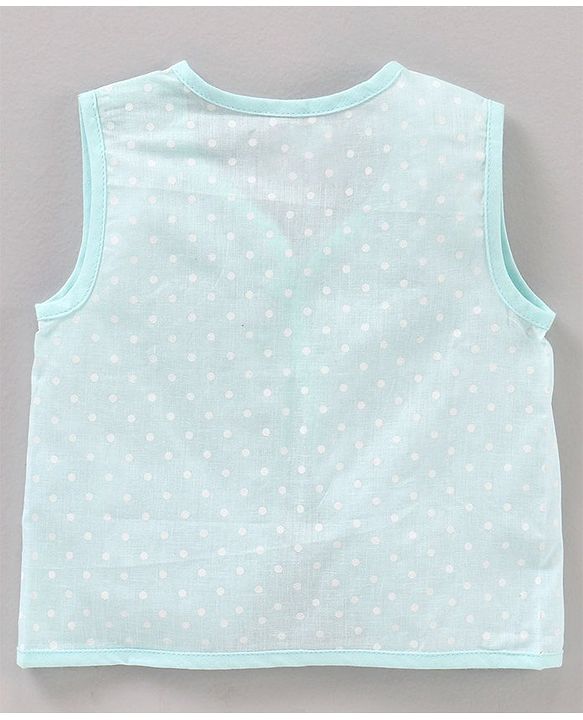 Babyhug 100% Cotton Jhabla Mutiprint Pack of 5 Polka Dots Print - Multicolour