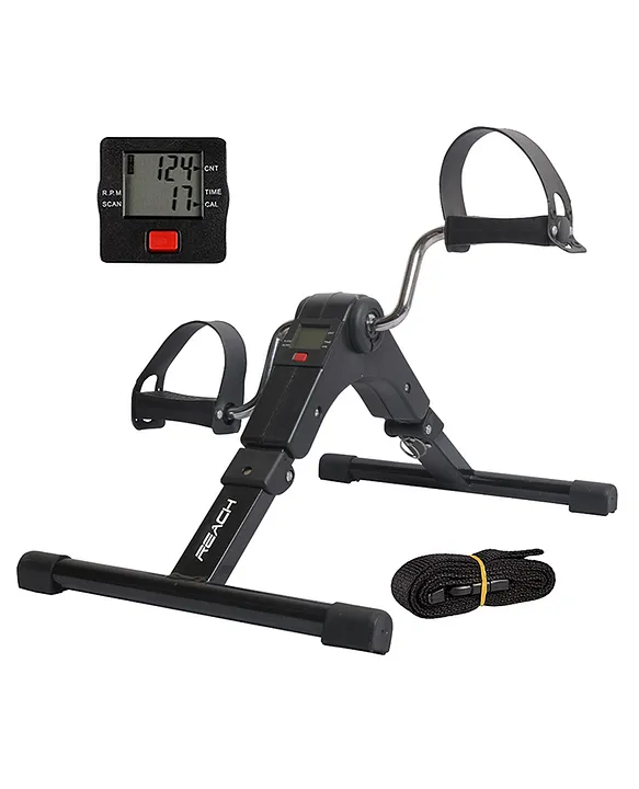 Reach Digital Pedal Exercise Machine Mini Fitness Cycle With