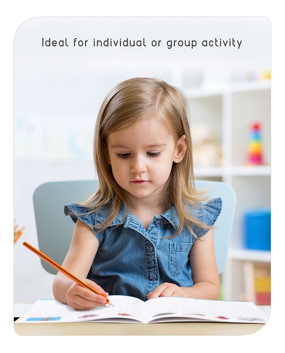 Babyhug Cursive Writing Activity Books (Capital & Small Letters) - Pack of 2