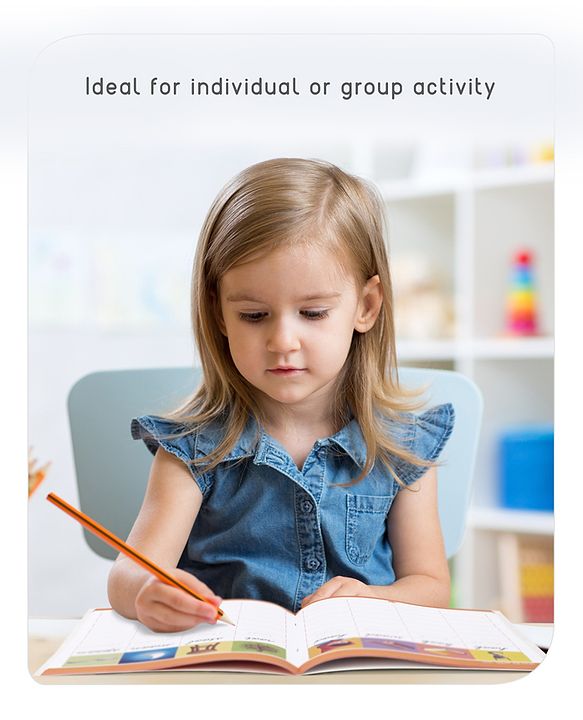 Babyhug Cursive Writing Activity Books (Words & Sentences) - Pack of 2
