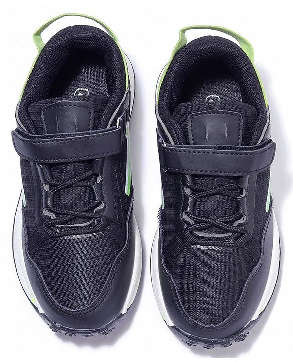 Cute Walk by Babyhug Sneaker Shoes With Velcro Closure - Black