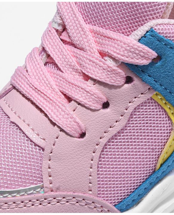 Cute Walk by Babyhug Sport Shoes With Tie Up Laces - Pink