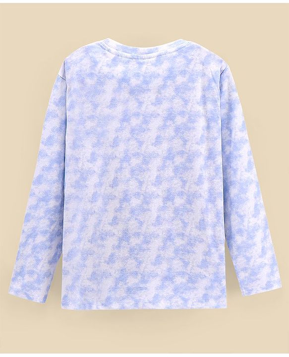 Pine Kids Full Sleeves Biowashed TShirt - Violet