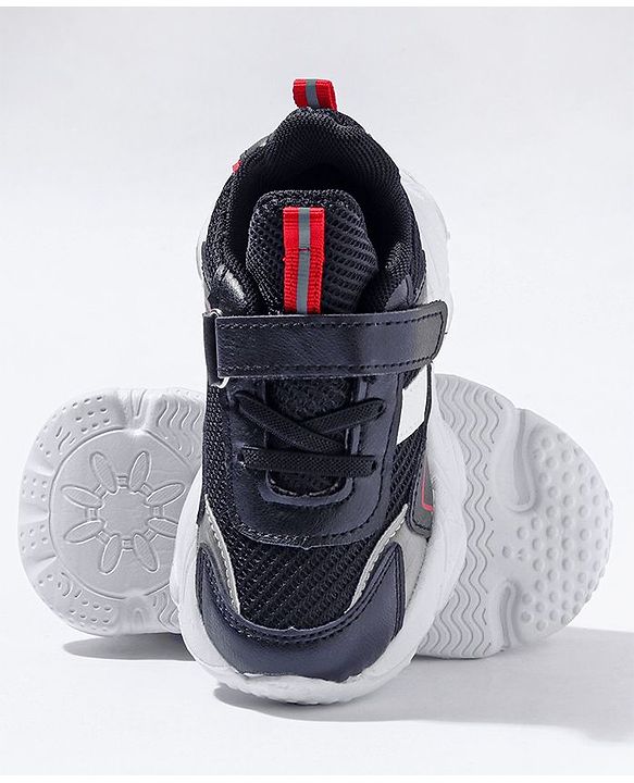 Cute Walk by Babyhug Velcro Closure Sneakers - Navy Blue