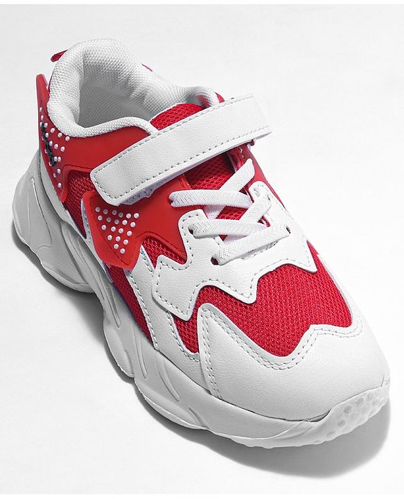Cute Walk by Babyhug Velcro Closure Sport Shoes- Red