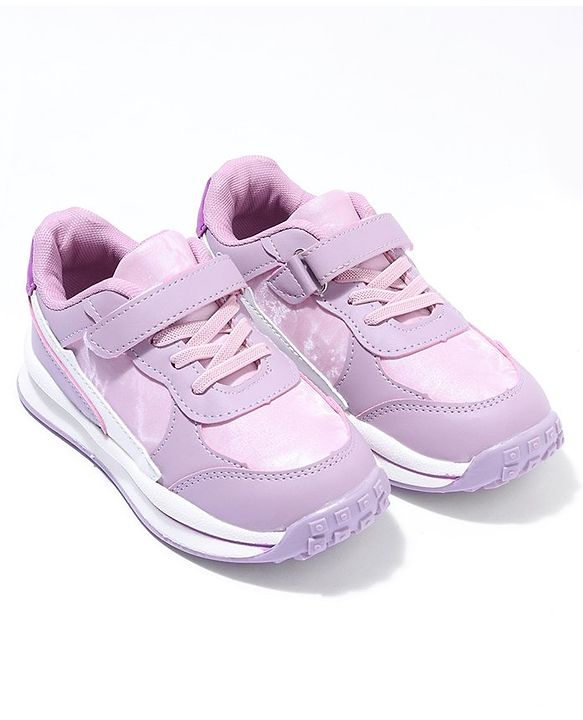 Cute Walk by Babyhug Sports Shoes With Velcro Closure - Purple