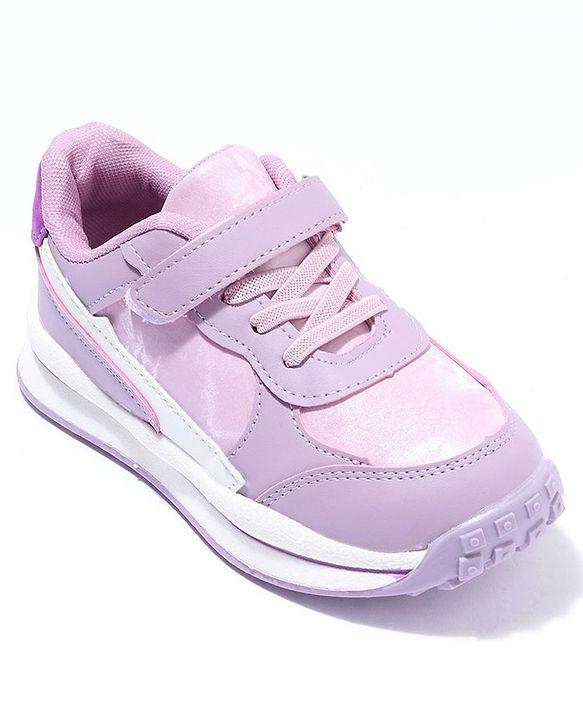 Cute Walk by Babyhug Sports Shoes With Velcro Closure - Purple