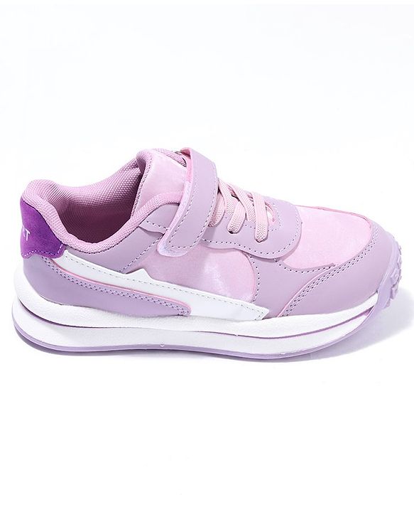 Cute Walk by Babyhug Sports Shoes With Velcro Closure - Purple