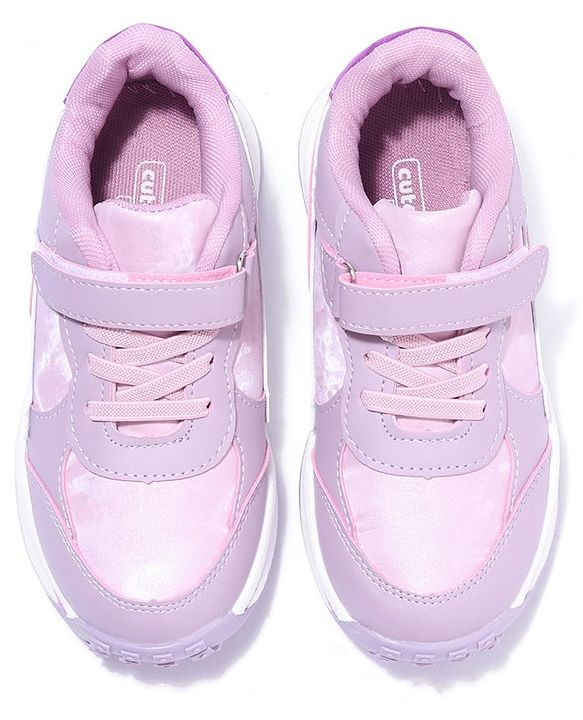 Cute Walk by Babyhug Sports Shoes With Velcro Closure - Purple
