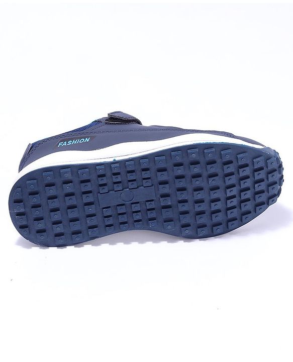 Cute Walk by Babyhug Shoes With Velcro Closure - Dark Blue