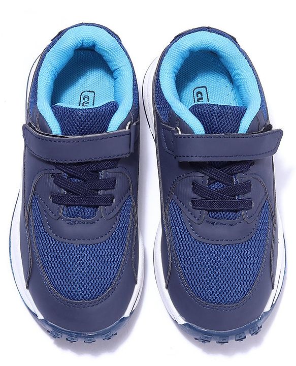 Cute Walk by Babyhug Shoes With Velcro Closure - Dark Blue