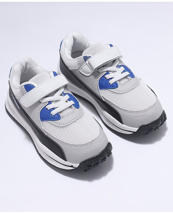 Cute Walk by Babyhug Shoes With Velcro Closure - Dark Blue