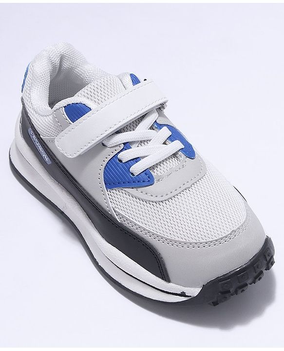 Cute Walk by Babyhug Shoes With Velcro Closure - Dark Blue